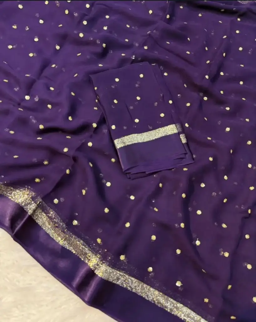 Georgette Saree